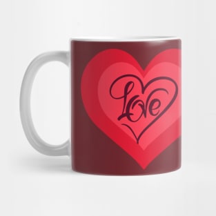 Valentines Day. Love is a condition in which the happiness of another person is essential to your own. Mug